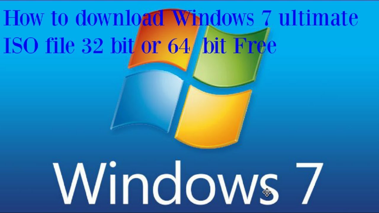 windows 7 32 bit ultimate download